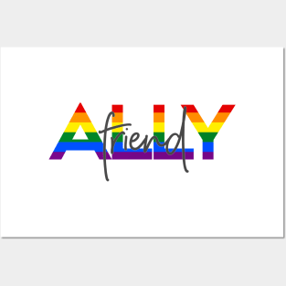 Ally Friend Posters and Art